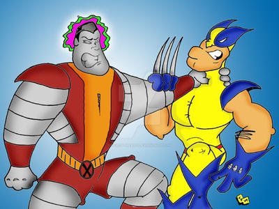 Colossus V. Wolverine