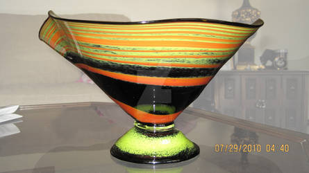 Large Glass bowl Sold