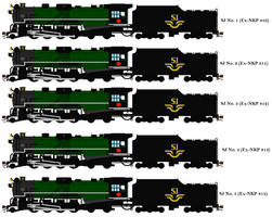 The Swedish Railways E-6 Class Berkshires