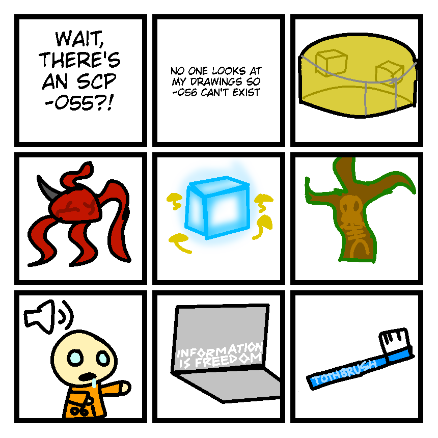 Drawing Every Single SCP - Day 55 by Calculovo on DeviantArt