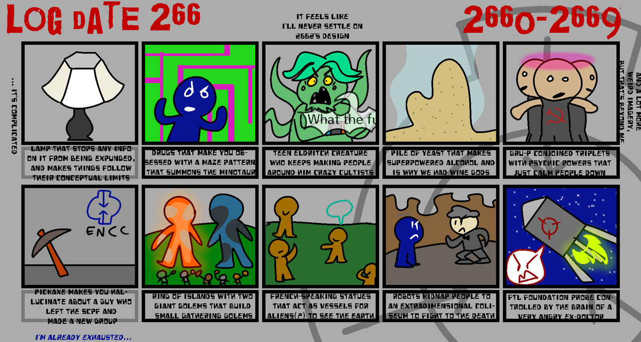 Drawing Every Single SCP - Drawing 266 by Calculovo on DeviantArt