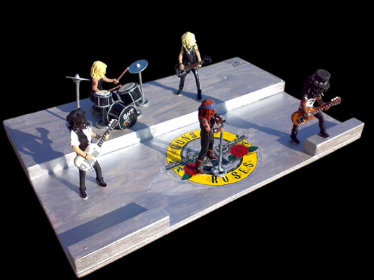 Guns N' Roses sculptures by GoldenYears on DeviantArt Guns N' Roses sculptures by GoldenYears on DeviantArt
