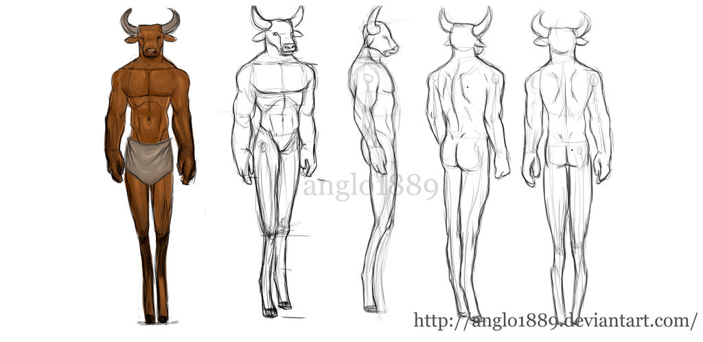 The minotaur by anglo1889 on DeviantArt