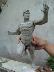 SUPERMAN IN SCULPEY W I P 002