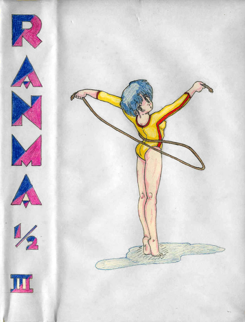 Rrhma Deviantart Ranma VHS illustration series 3 by fffredfff on DeviantArt
