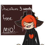 3 Weeks Dracofleur Free MYO!! (CLOSED) by Ressicle