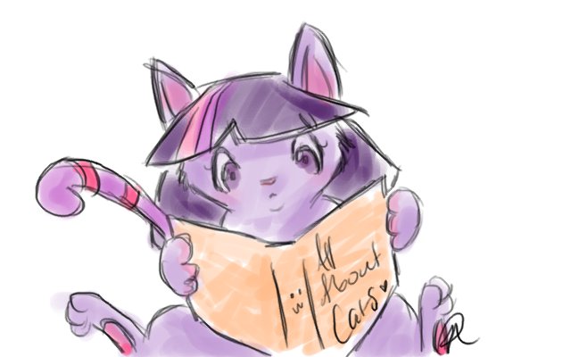 Twilight Sparkle: Cat