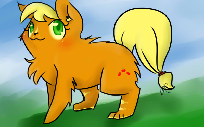 Applejack: Cat