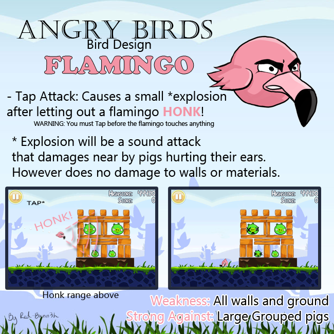 Angry Birds: Flamingo Design