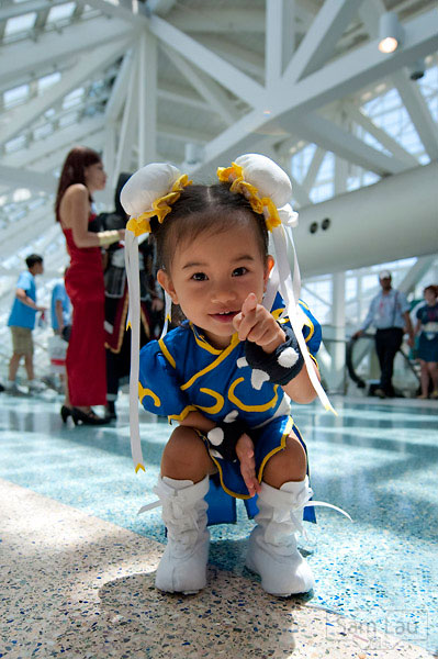 Touching Mini Chun li