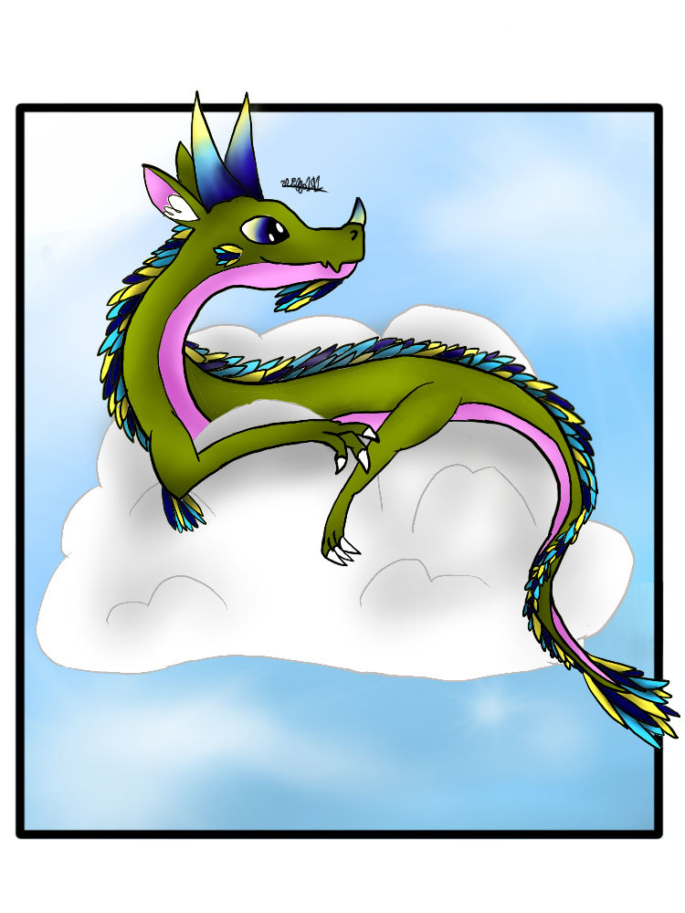 Sky Wyrm by WolfaTheFloof on DeviantArt