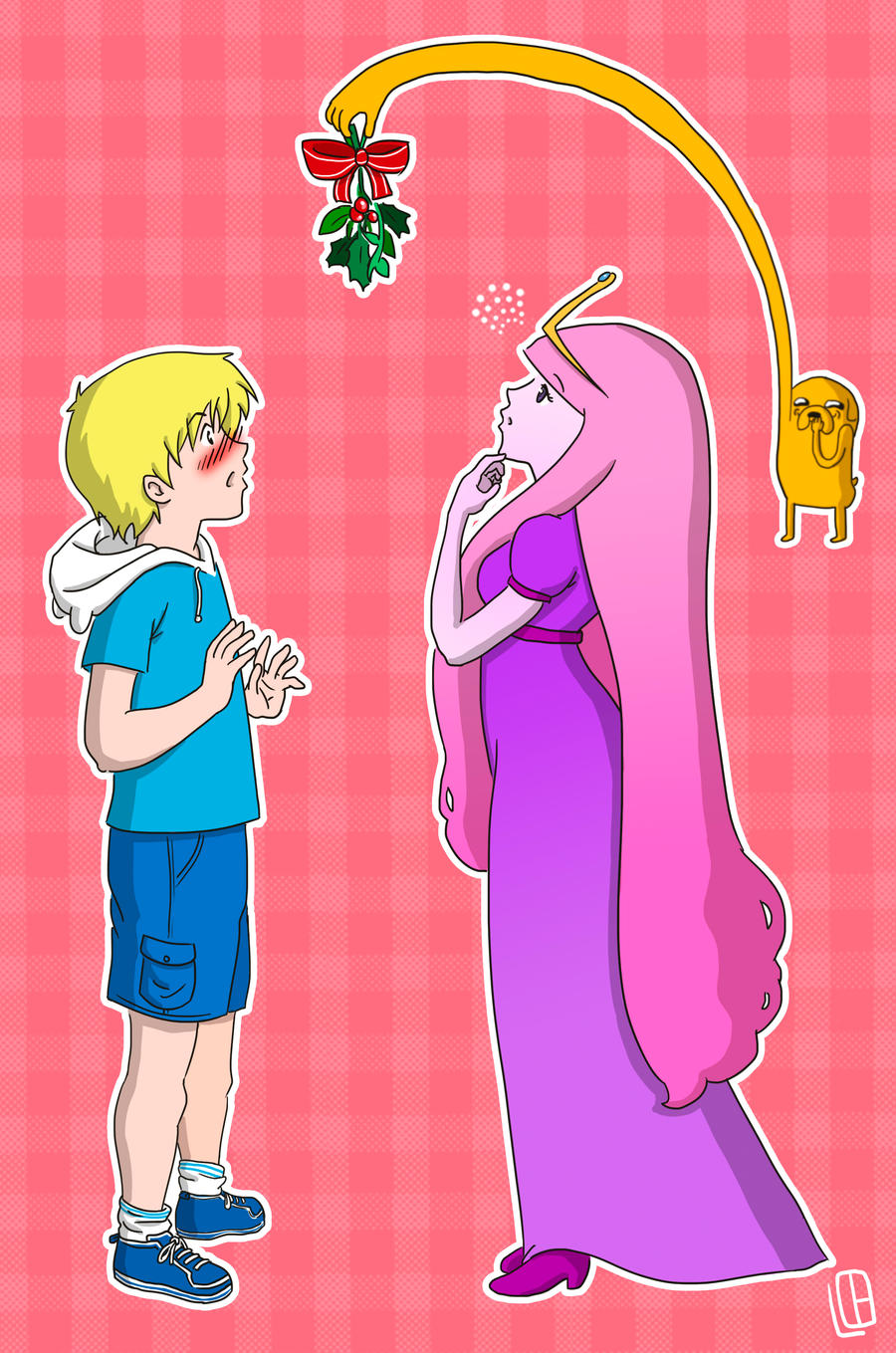 Finn and Princess Bubblegum