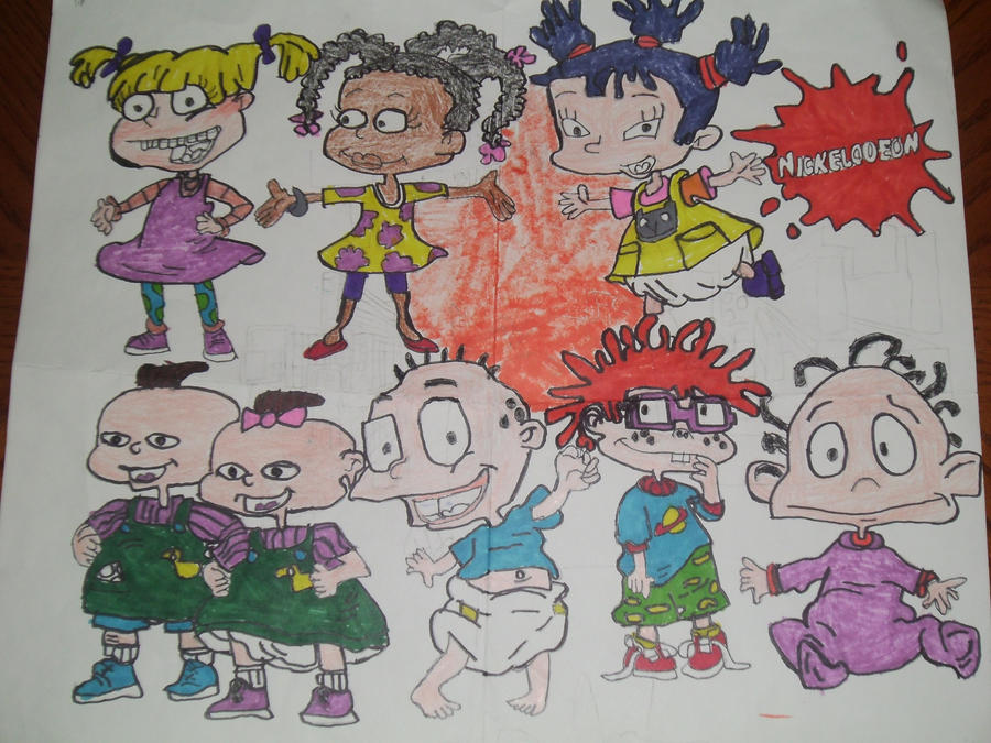 Rugrats Classics Drawing by NWeezyBlueStars23 on DeviantArt