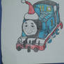 Thomas Tank Engine Christmas Drawing