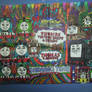 Thomas Friends SteamiesVsDiesels Colorful Drawing