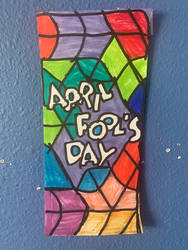 April Fool Days Logo 2021 Art Colorful Design Draw