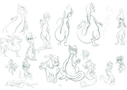 Dragon Sketches