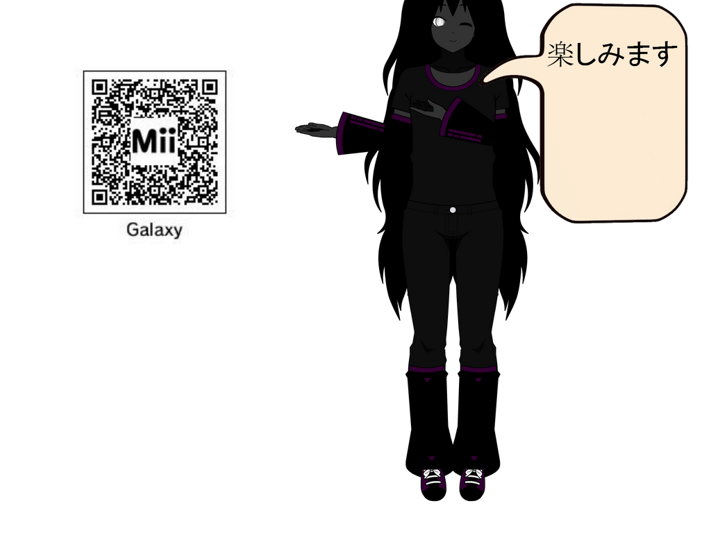 Galaxy's Mii QR Code by CSpringer205 on DeviantArt