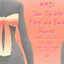 MMD P2U Tube Top with Front and Back