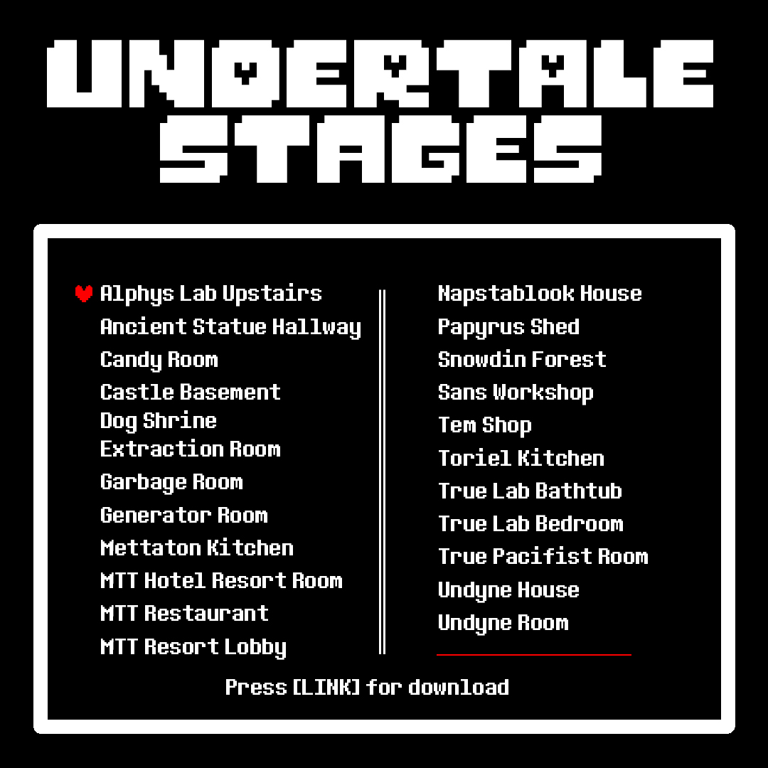 MMD Undertale Stages Download by That-Alex on DeviantArt