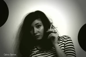 stripes, cigarettes, eyeliner