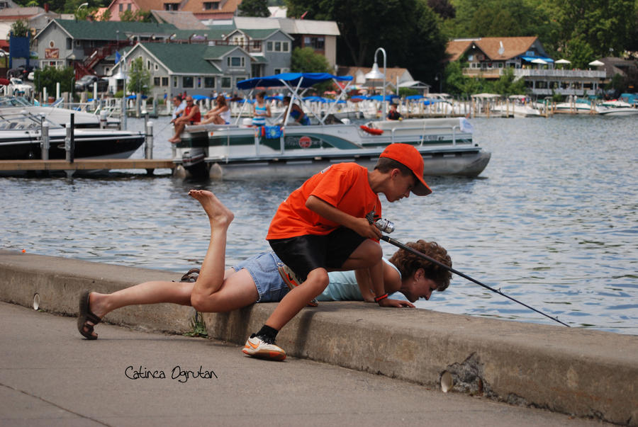 The catch