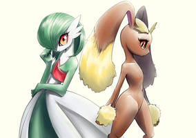 Gardevoir and Lopunny