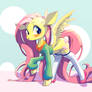 Fluttershy in Clothes