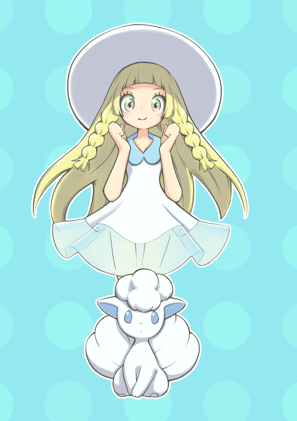 Lillie and Vulpix