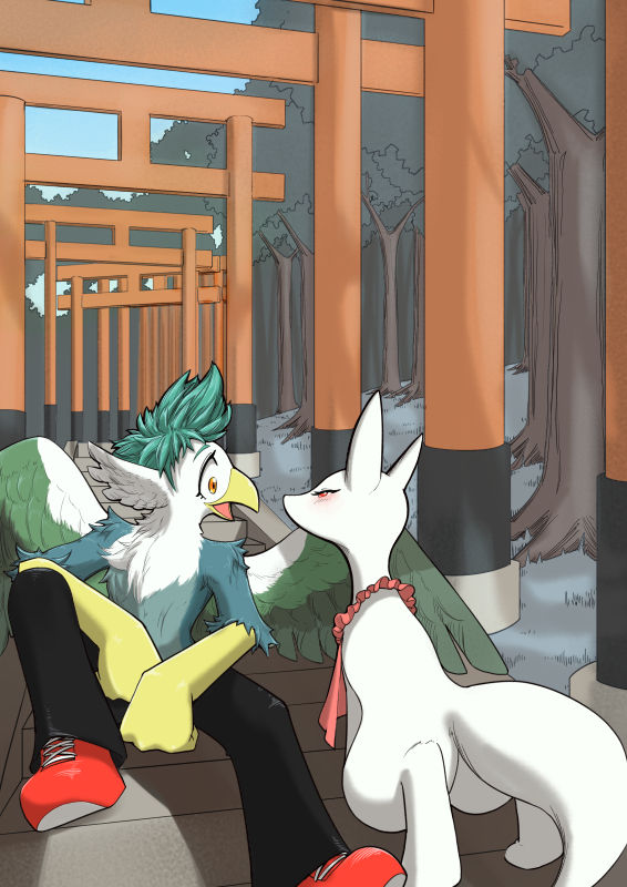 Unousaya Rabbit Commission Art by unousaya on DeviantArt