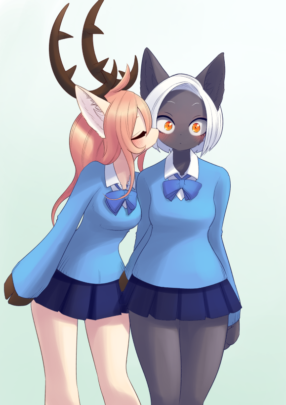 Unousaya Rabbit Kiss by unousaya on DeviantArt