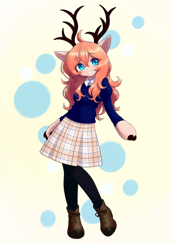 Unousaya Rabbit Reindeer by unousaya on DeviantArt
