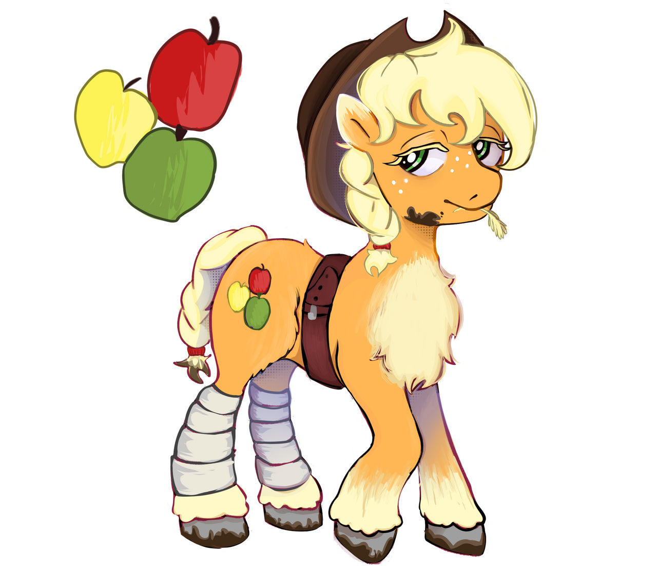Applejack Puppet Rig Apple Jack Redesign by Himawariflower on DeviantArt