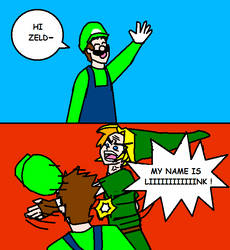 Just Luigi trying to be nice