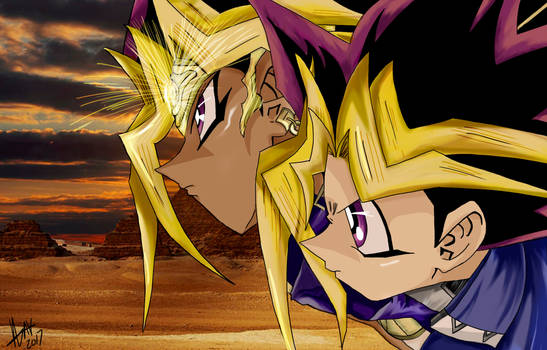 Atem and Yugi