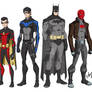 bat family young justice style.