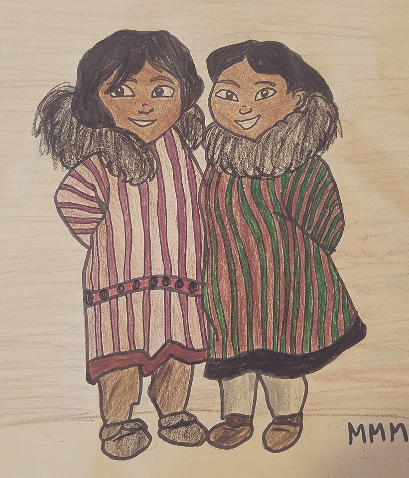 Two Inuit Girls by mmmackling15 on DeviantArt