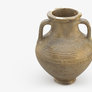 Ancient Saudi Pottery Jug 3D Model