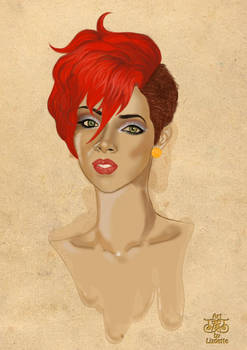 Celebrity Portrait - Rihanna