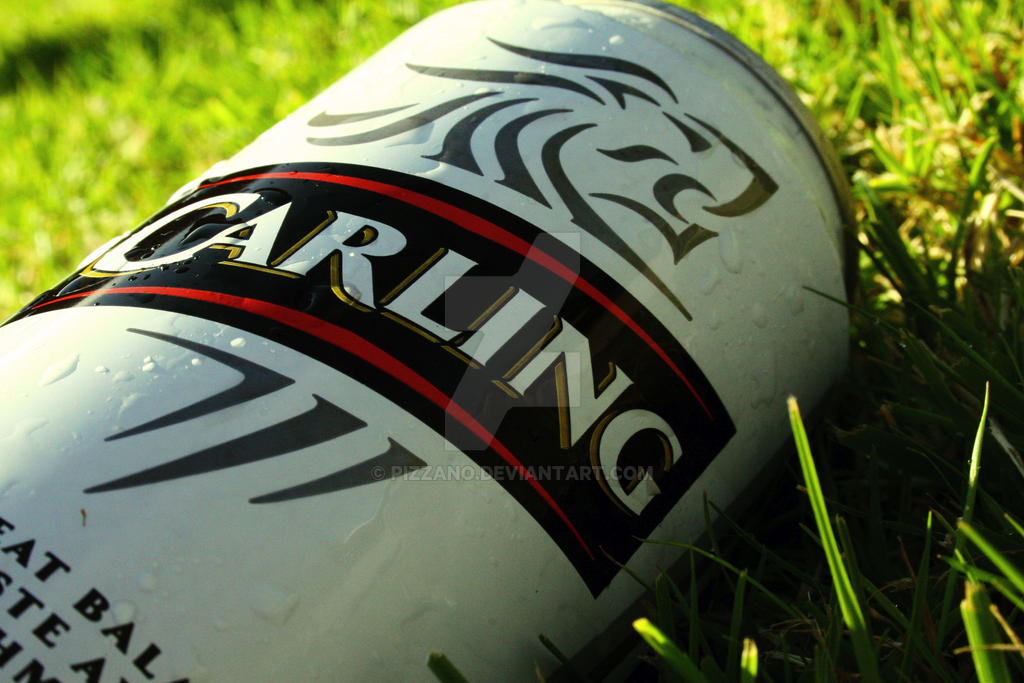 Can of carling by pizzano on DeviantArt