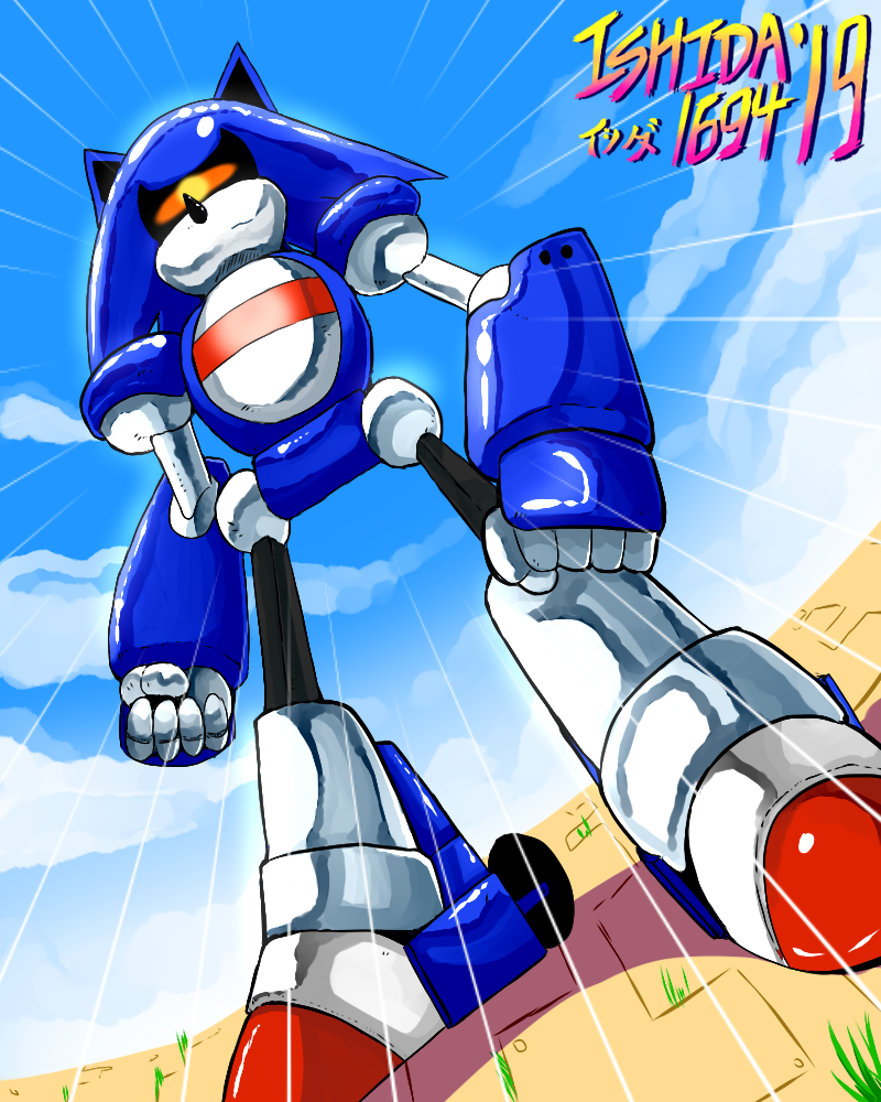 Mecha Sonic MK2 by GardePickle on DeviantArt