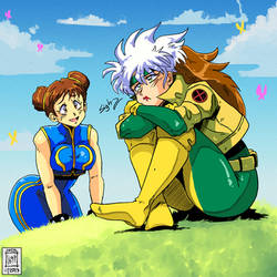 Rogue's Ending - X-men vs Street Fighter