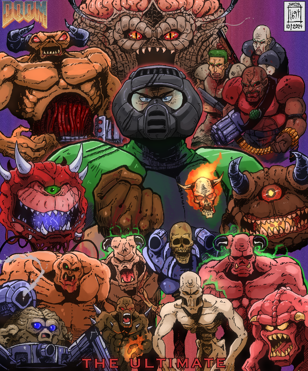 Deviantart Doom Unit The Ultimate Doom by Ishida1694 on DeviantArt