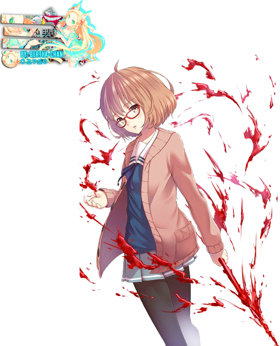 Mirai kuriyama(kyoukai no kanata) Fuyukai desu : r/AnimeART