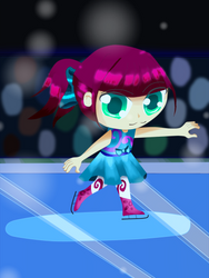 Chibi Ice Skater