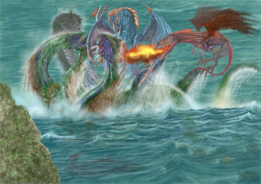 hydra vs dragon