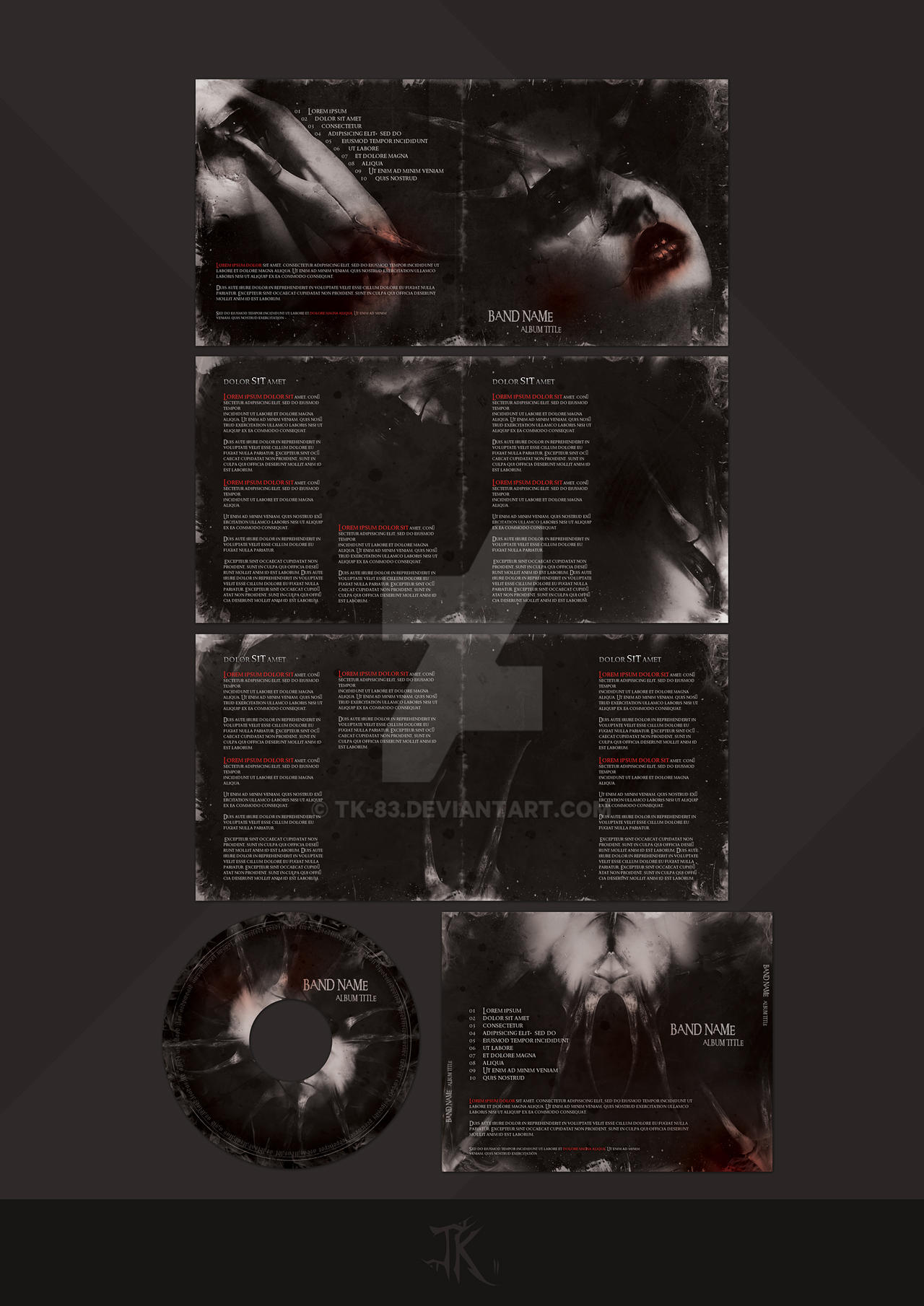 Demon Rapper Album Cover Demon Album cover by TK-83 on DeviantArt