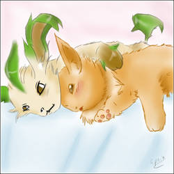 LeafeonXEevee