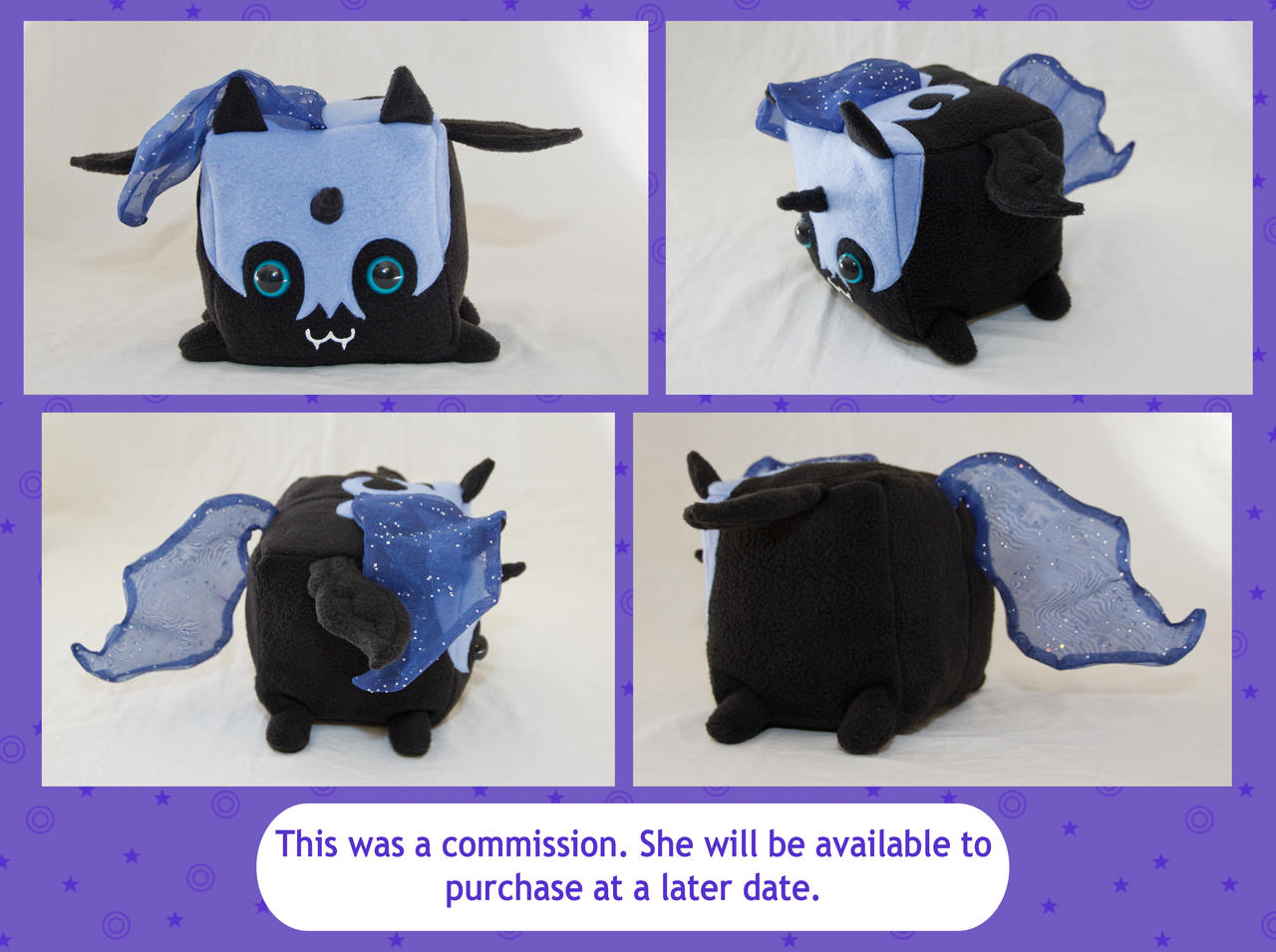 Nightmare Moon Companion Pony Cube