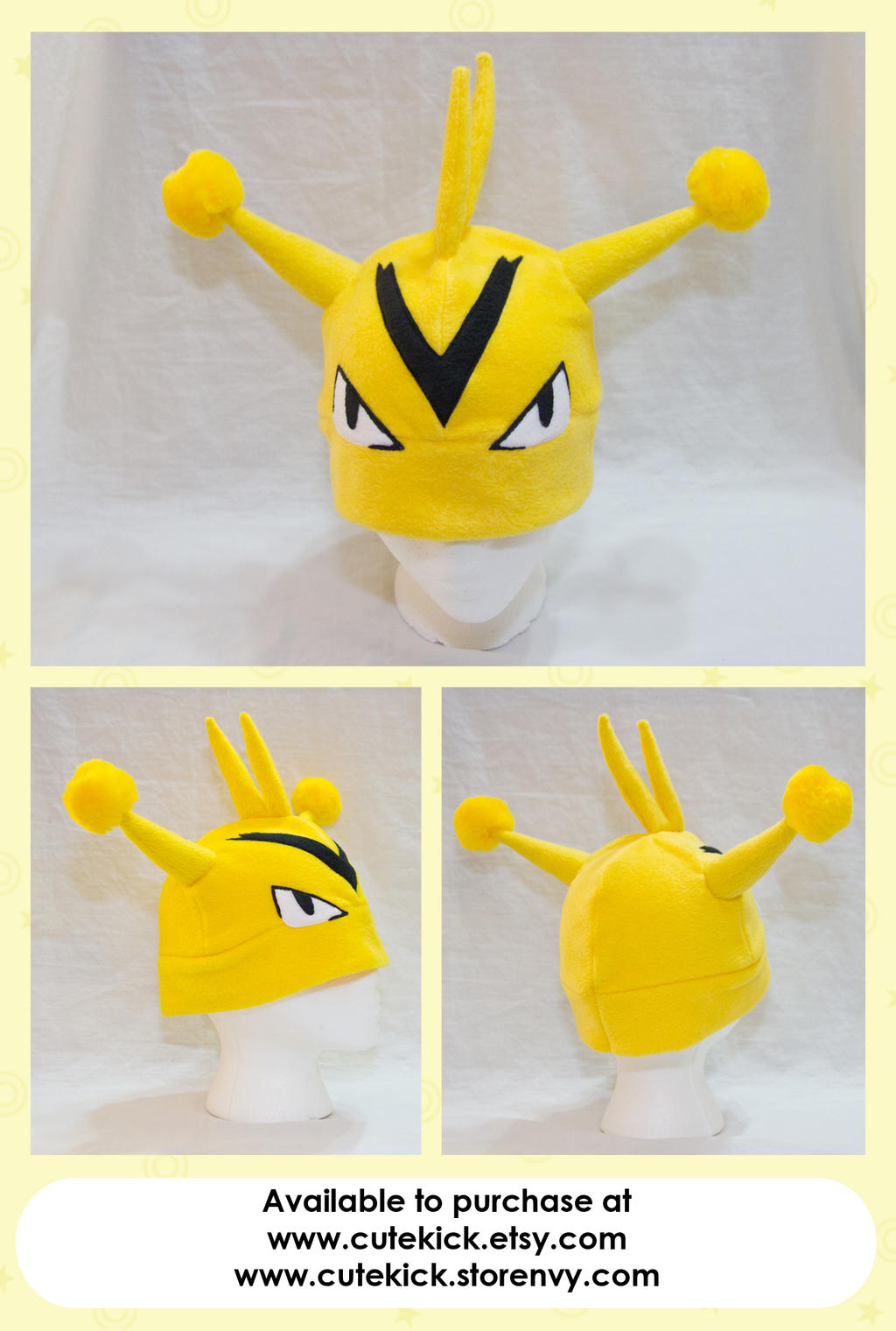 Electabuzz Pokemon Hat